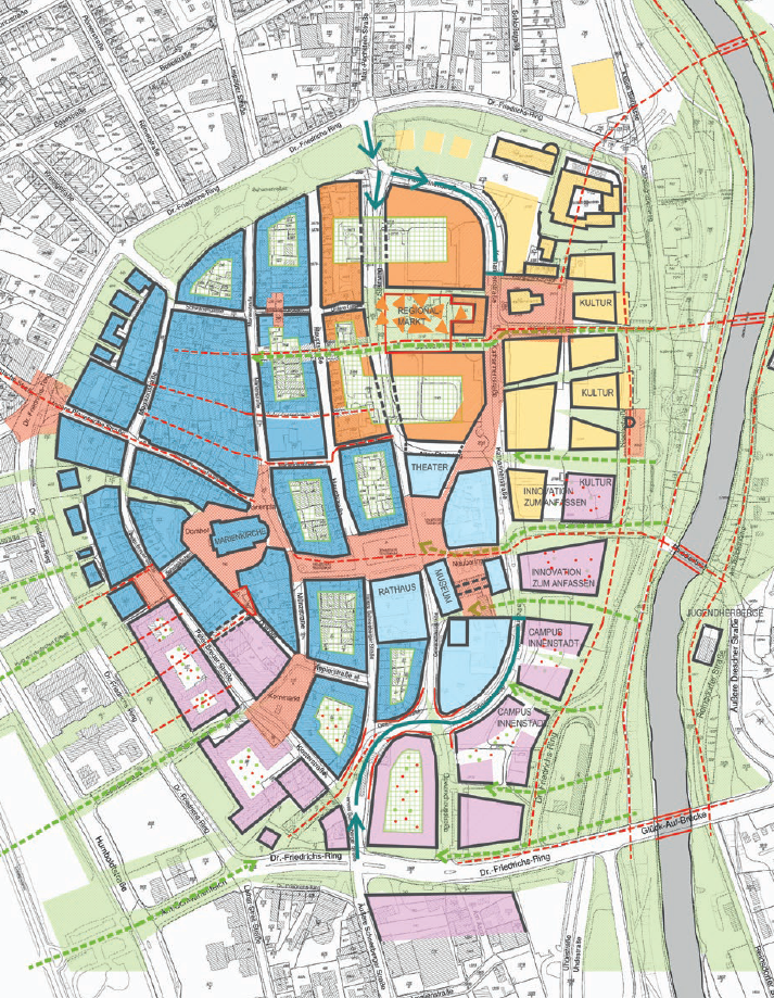 Die zonierte Stadt – Start und Ziel
